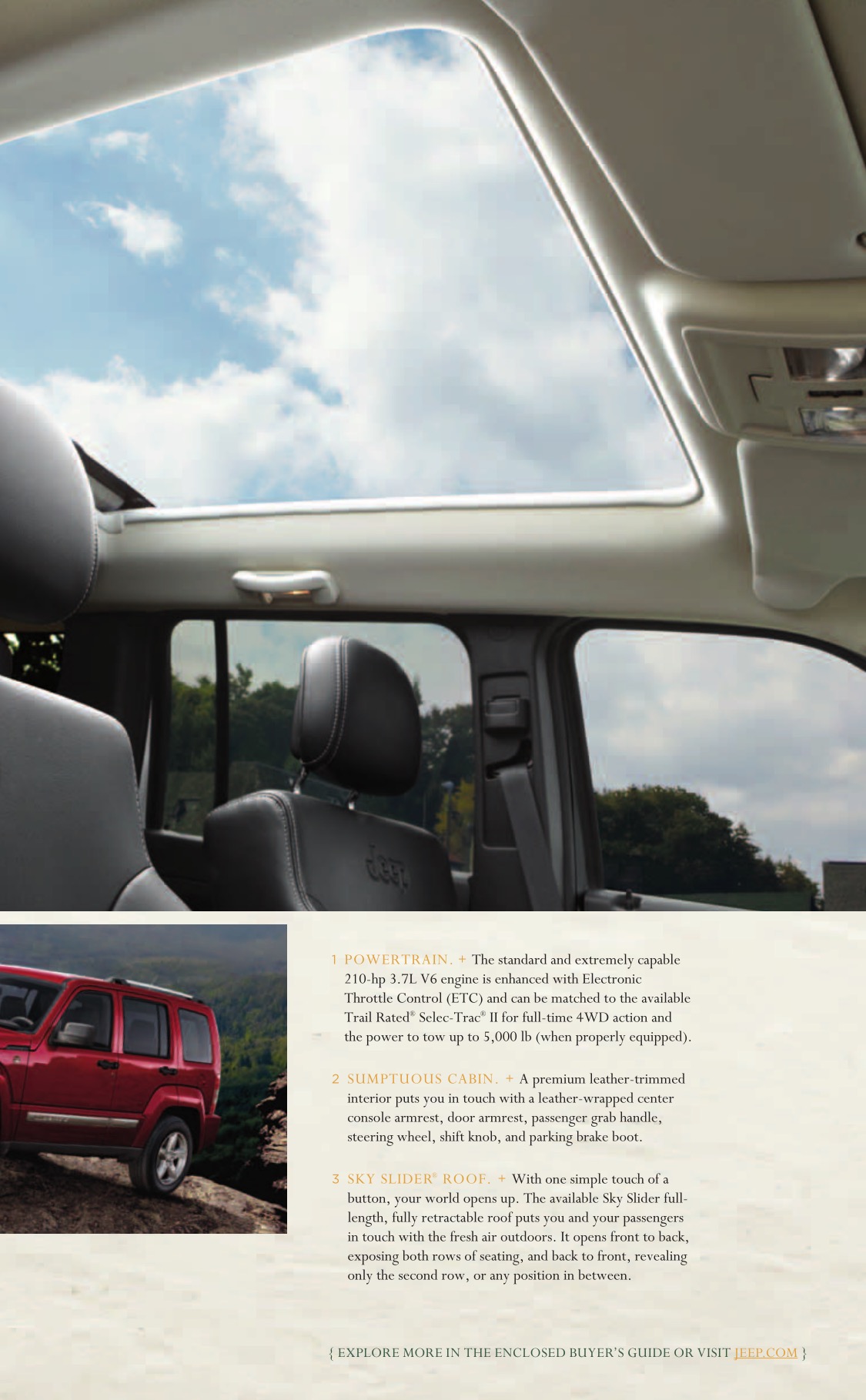 2012 Jeep Liberty Brochure Page 14